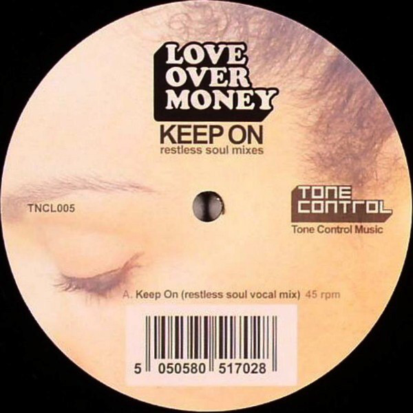 Love Over Money - Keep On (Restless Soul Mixes) - Vinyl Record 12" image 1