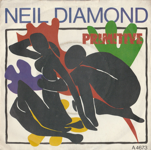 Neil Diamond - Primitive - Used Vinyl Record 7" image 1