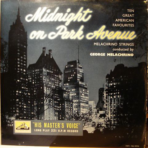 Melachrino Strings - Midnight On Park Avenue - Used Vinyl Record image 1