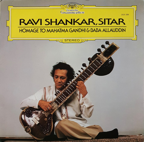 Ravi Shankar - Homage To Mahatma Gandhi & Baba Allauddin - Used Vinyl R image 1