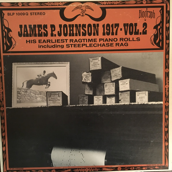James Price Johnson - 1917 - Vol 2 - Vinyl Record image 1