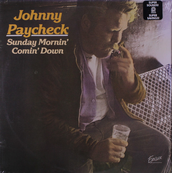 Johnny Paycheck - Sunday Mornin' Comin' Down - Used Vinyl Record image 1