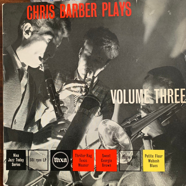 Chris Barber's Jazz - Chris Barber Plays Volume Three - Used Vinyl Reco image 1