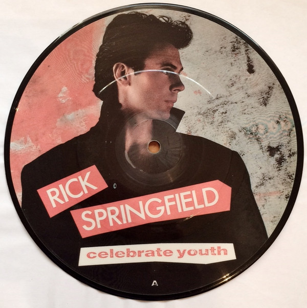 Rick Springfield - Celebrate Youth - Used Vinyl Record 7" image 1