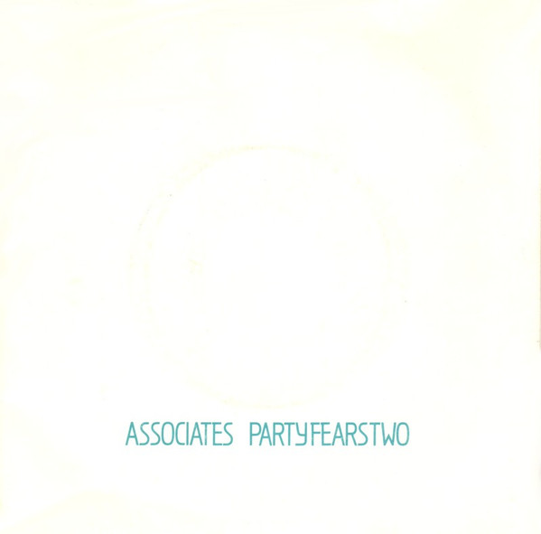 Associates - Party Fears Two - Used Vinyl Record 7" image 1