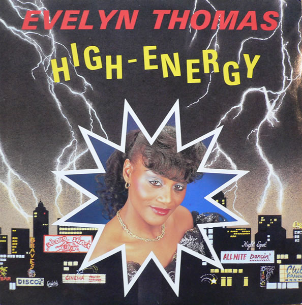 Evelyn Thomas - High Energy - Used Vinyl Record 12" image 1