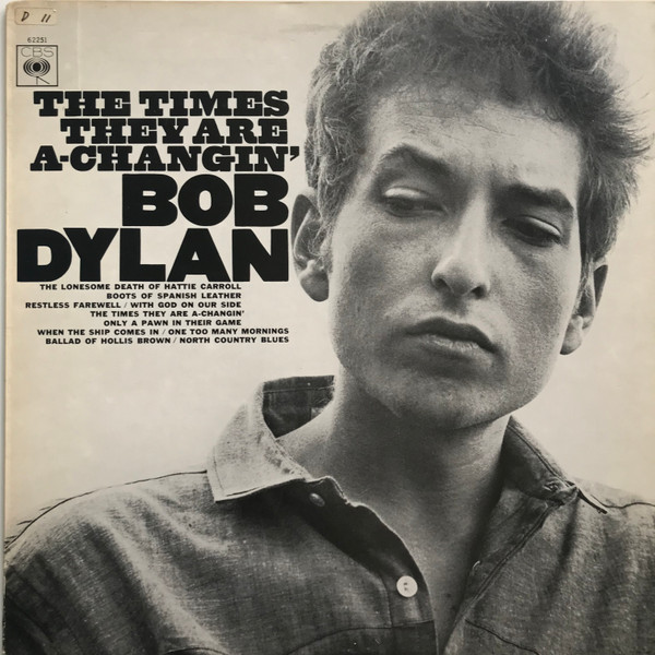 Bob Dylan - Times They Are A-Changin' - Used Vinyl Record image 1