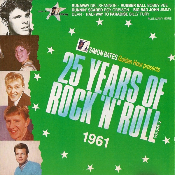 Various - 25 Years Of Rock 'N' Roll Volume 2 1961 - Used CD image 1