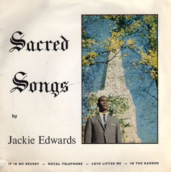 Jackie Edwards - Sacred Songs - Used Vinyl Record 7" image 1