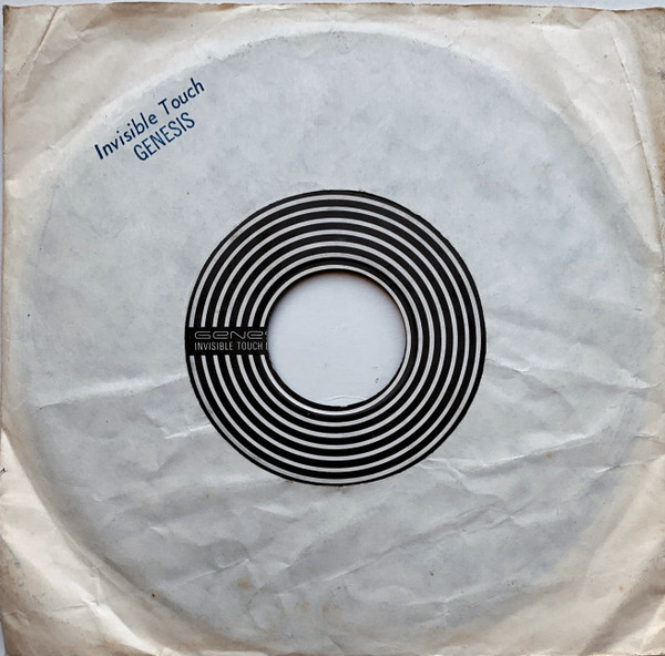 Genesis - Invisible Touch - Used Vinyl Record 7" image 1