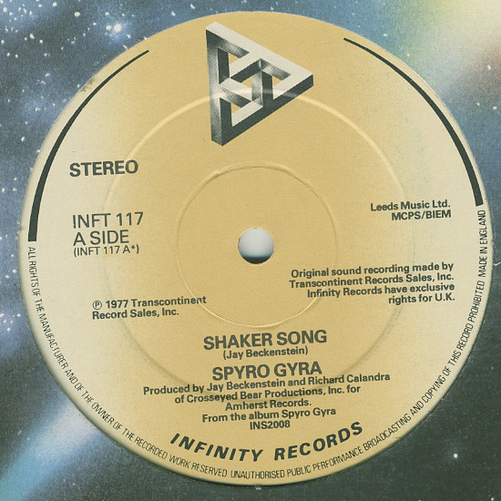 Spyro Gyra - Shaker Song - Used Vinyl Record 12" image 1