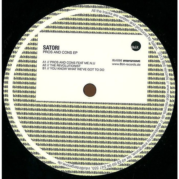 Satori - Pros & Cons EP - Vinyl Record 12" image 1