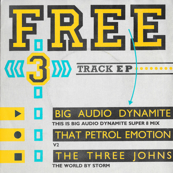 Various - Free 3 Track EP - Used Vinyl Record 7" image 1