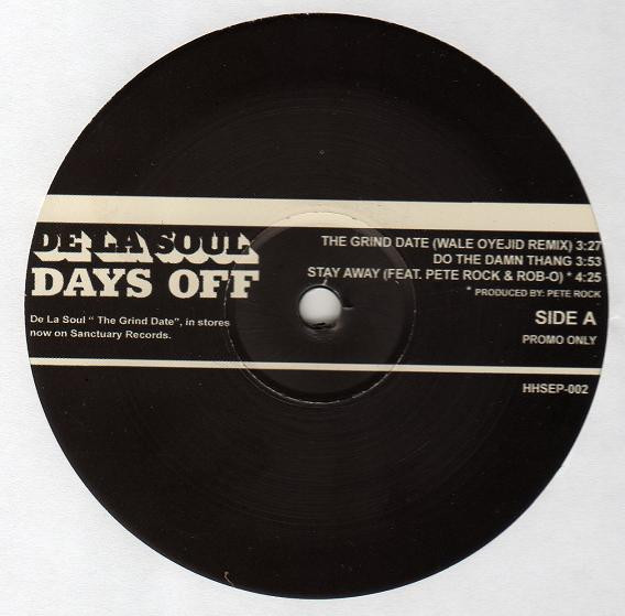 De La Soul - Days Off - Vinyl Record 12" image 1