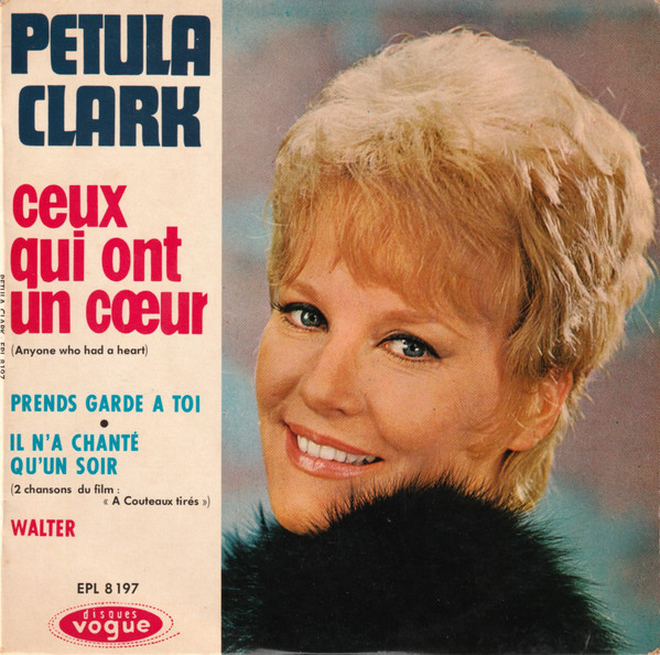 Petula Clark - Ceux Qui Ont Un Cœur (Anyone Who Had A Heart) - Used Vi image 1