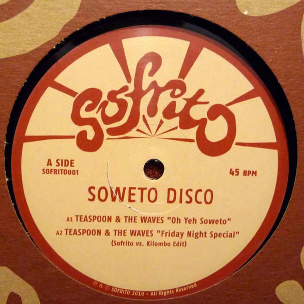 Teaspoon Ndelu - Soweto Disco - Vinyl Record 12" image 1
