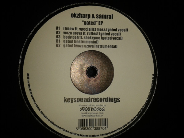 Okzharp - Gated EP - Vinyl Record 12" image 1
