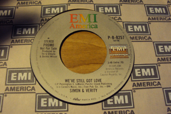 Simon & Verity - We've Still Got Love - Used Vinyl Record 7" image 1