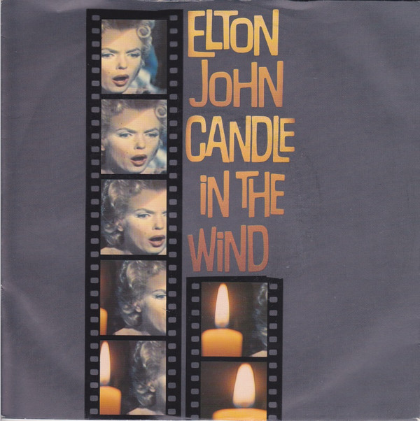 Elton John - Candle In The Wind - Used Vinyl Record 7" image 1