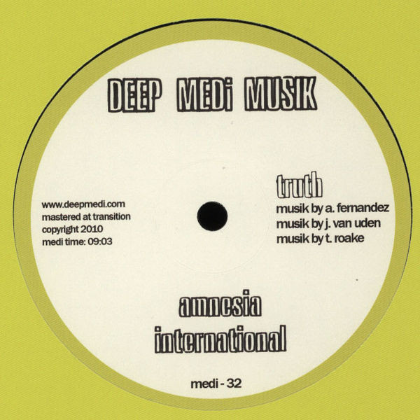 Truth - Amnesia / International - Vinyl Record 12" image 1