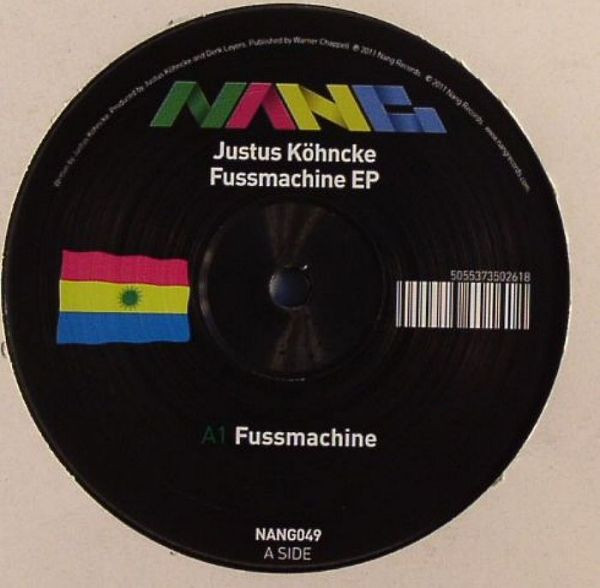 Justus Kohncke - Fussmachine EP - Vinyl Record 12" image 1