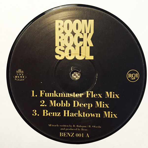 Benz - BoomRockSoul - Used Vinyl Record 12" image 1