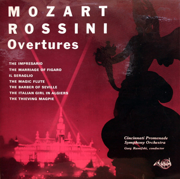 Wolfgang Amadeus Moz - Overtures - Used Vinyl Record image 1