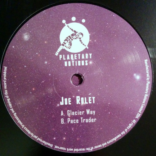 Joe Rolet - Glacier Way / Pace Trader - Vinyl Record 12" image 1