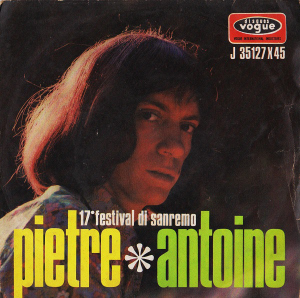 Antoine - Pietre - Used Vinyl Record 7" image 1