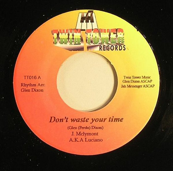 Jephter McClymont - Don't Waste Your Time / Smokie - Vinyl Record 7" image 1