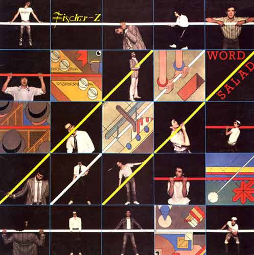 Fischer-Z - Word Salad - Used Vinyl Record image 1