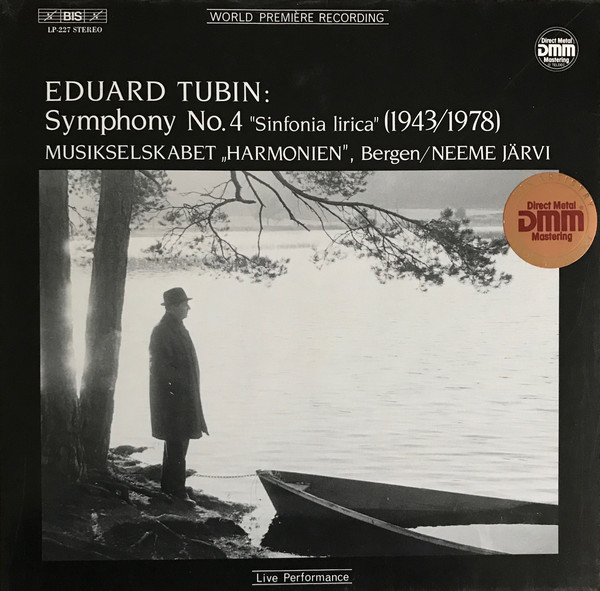 Eduard Tubin - Symphony No. 4 "Sinfonia Lirica" - Used Vinyl Record image 1