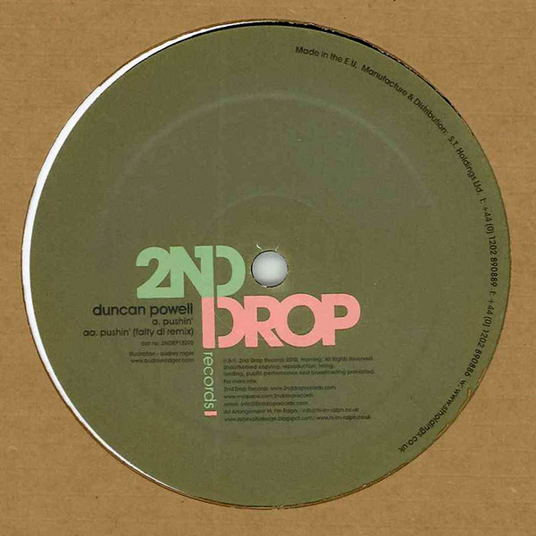 Duncan Powell - Pushin' - Vinyl Record 12" image 1