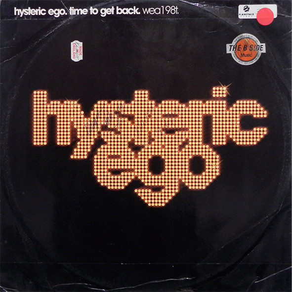 Hysteric Ego - Time To Get Back - Used Vinyl Record 12" image 1