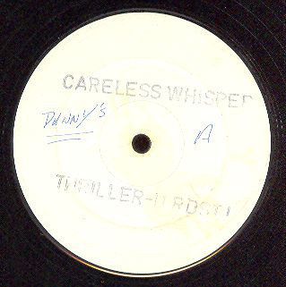 Thriller U - Careless Whisper / Runnings - Used Vinyl Record 12" image 1