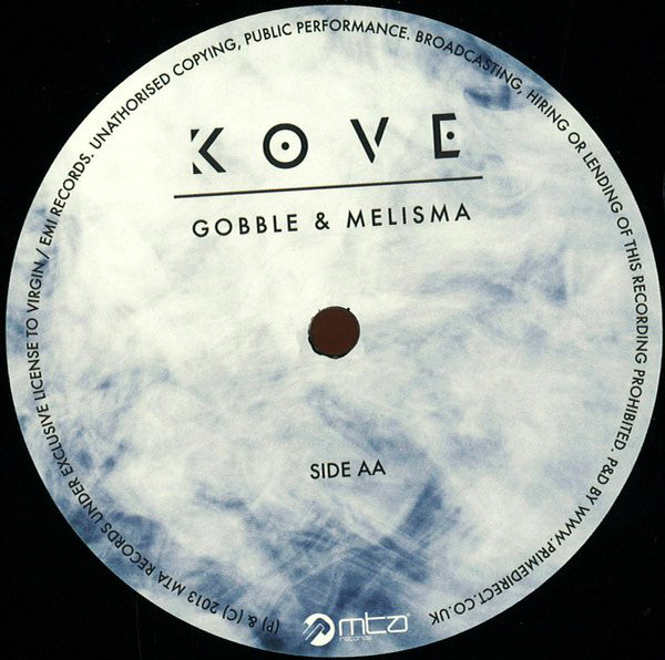Kove - Gobble & Melisma - Vinyl Record 12" image 1