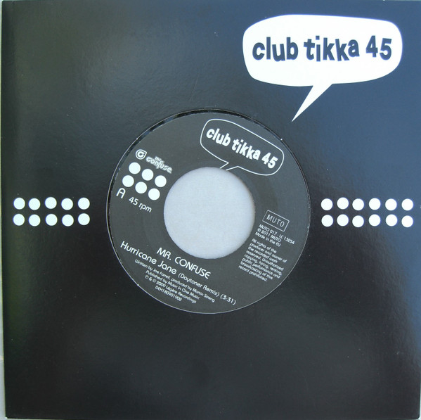 Mr. Confuse - Hurricane Jane / Benz Bargain Bin Bossa - Vinyl Record image 1