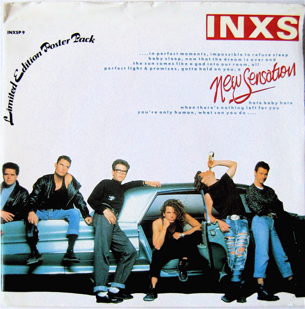Inxs - New Sensation - Used Vinyl Record 7" image 1
