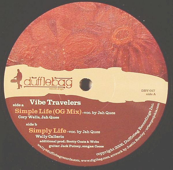 Vibe Travelers - Simple Life / Simply Life - Vinyl Record 12" image 1
