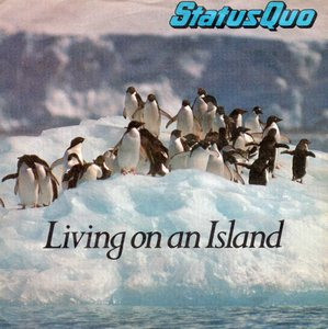 Status Quo - Living On An Island - Used Vinyl Record 7" image 1