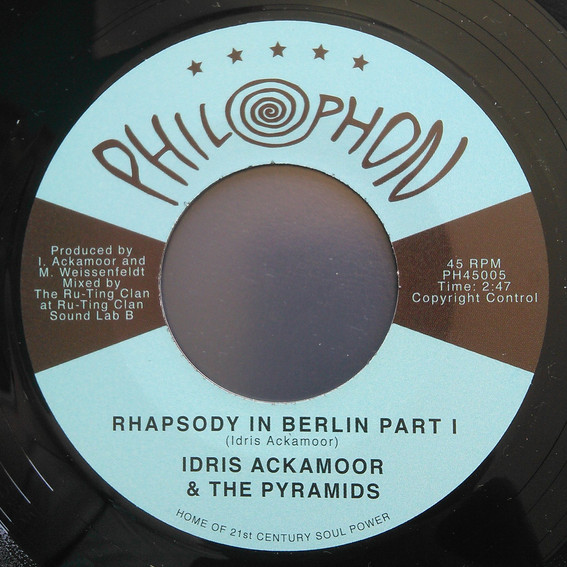 Idris Ackamoor - Rhapsody In Berlin - Vinyl Record 7" image 1