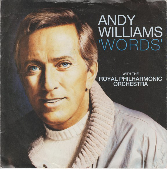 Andy Williams - Words - Used Vinyl Record 7" image 1