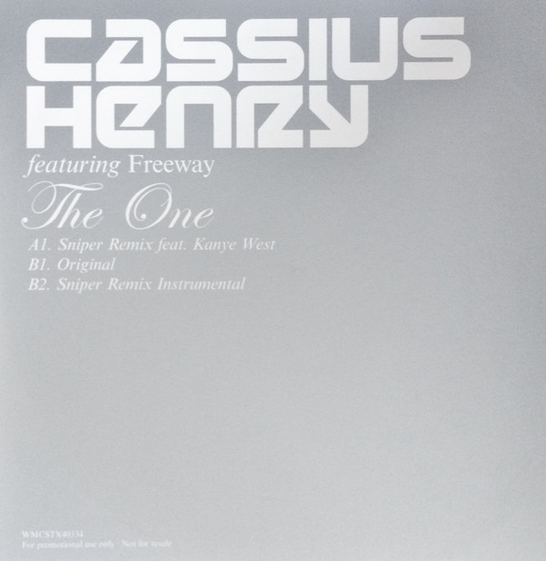 Cassius Henry - One - Used Vinyl Record 12" image 1