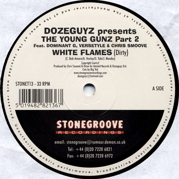 Dozeguyz - Young Gunz (Part 2) - Used Vinyl Record 12" image 1