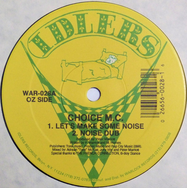Choice M.C. - Let's Make Some Noise / This Is The "B" Side - Used Vin image 1