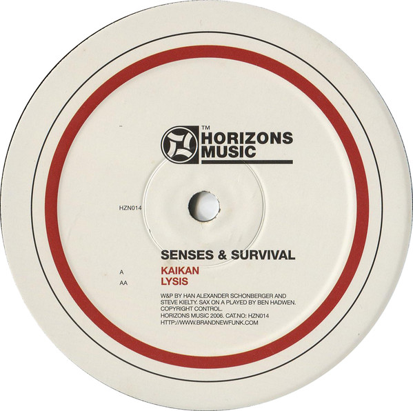 Senses - Kaikan / Lysis - Used Vinyl Record 12" image 1