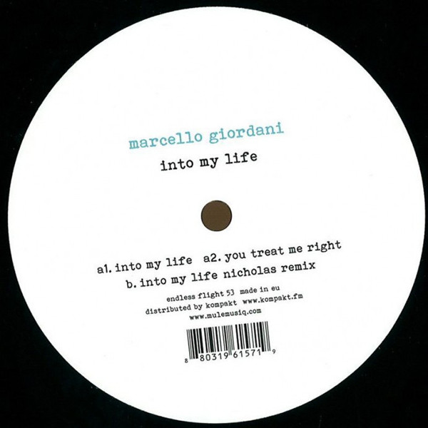 Marcello Giordani - Into My Life - Vinyl Record 12" image 1