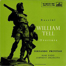 Gioacchino Rossini - William Tell Overture - Used Vinyl Record 7" image 1