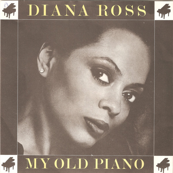 Diana Ross - My Old Piano - Used Vinyl Record 7" image 1