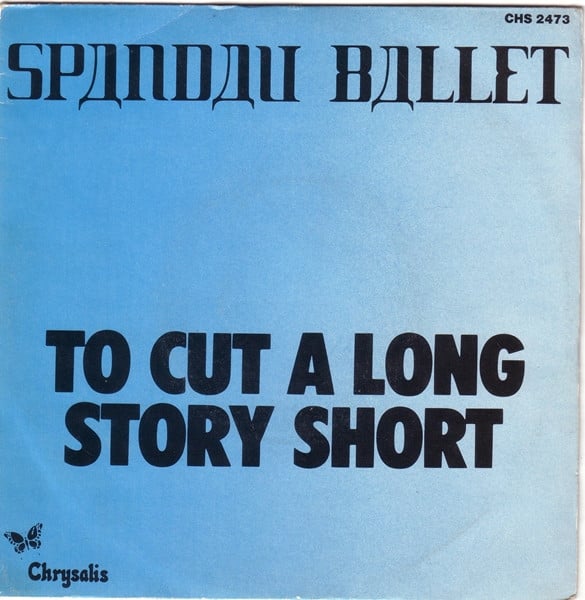 Spandau Ballet - To Cut A Long Story Short - Used Vinyl Record 7" image 1